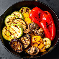 Antipasti de légumes grillés